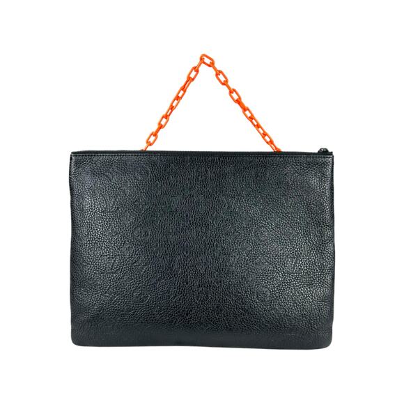 Louis Vuitton Monogram Taurillon Chain Clutch Bag - Picture 1 of 7